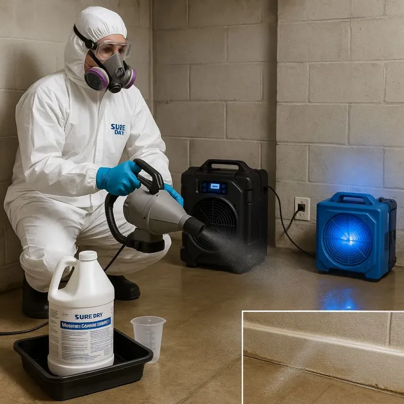 Sanitization and Odor Removal process in East Ridge, TN